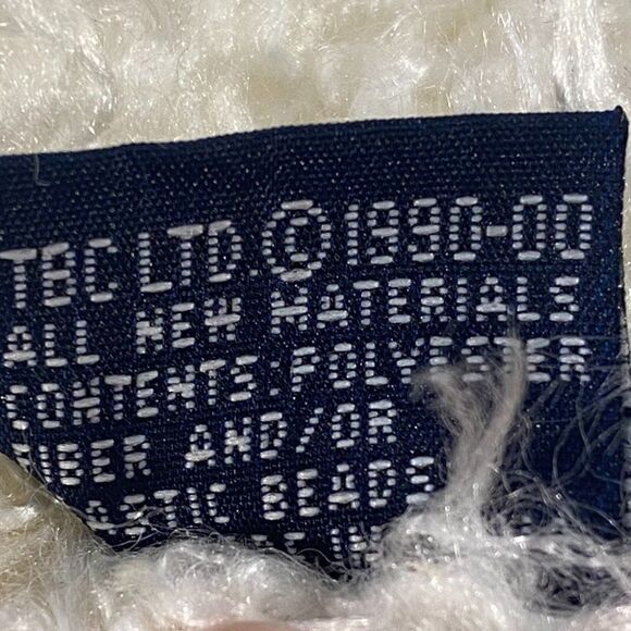 Boyds Bears J. B. Bean White Stuffed Bear Series 1990 - 2000 - Picture 5 of 6